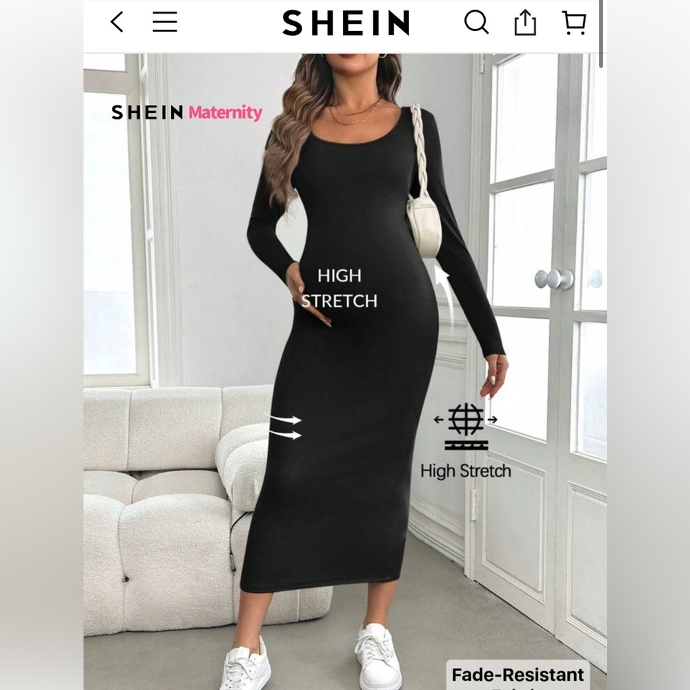 SHEIN maternity dress